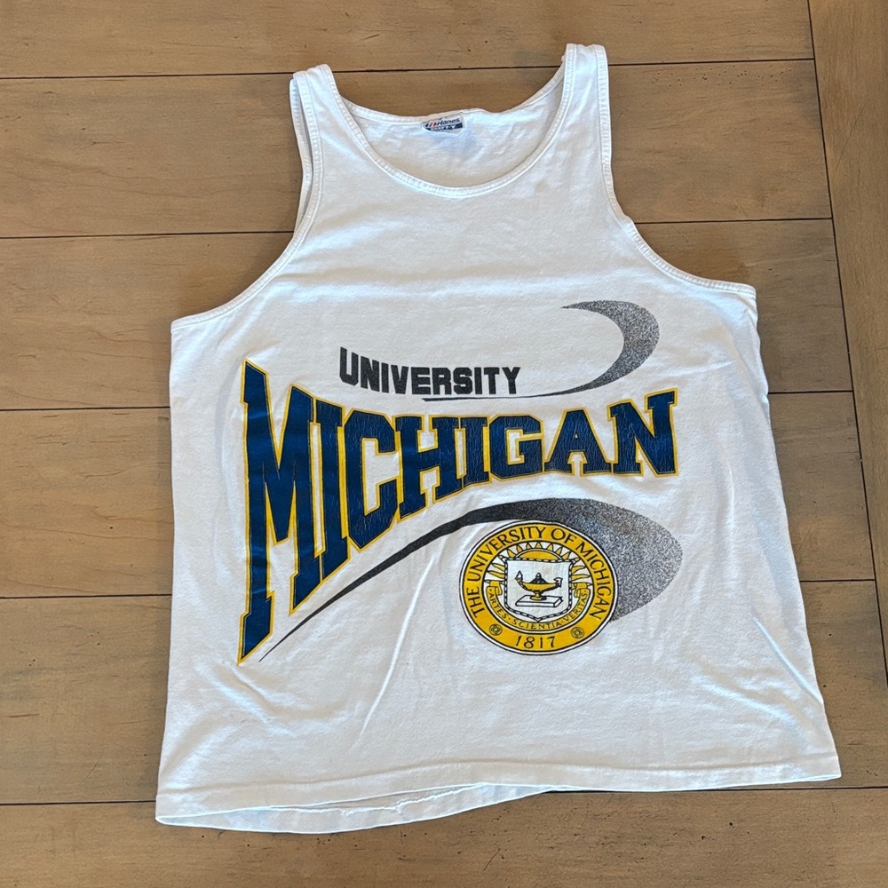 Vintage 1980’s University of Michigan Tank Top